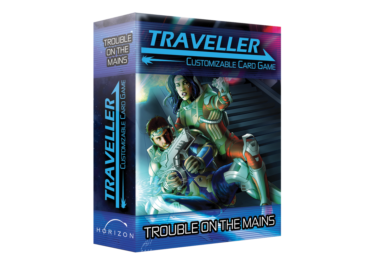 Traveller CCG Trouble on the Mains (Expansion) Studio 2 Publishing