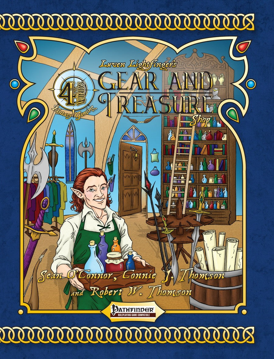 pathfinder gear Pathfinder: Luven Lightfinger's Gear & Treasure Shop