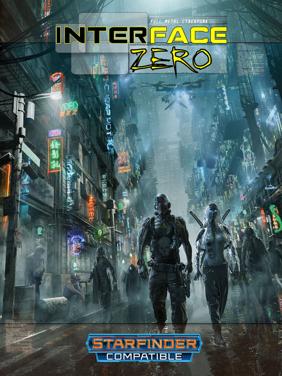 Interface Zero: Full Metal Cyberpunk (Starfinder) – Studio 2 Publishing