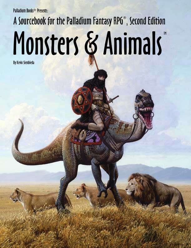 animals vs monsters Monsters and Animals for Palladium Fantasy RPG 2nd Edition