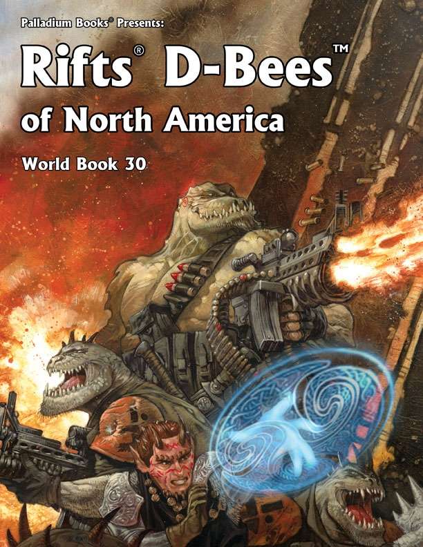 Rifts RPG: 30th Anniversary Commemorative Edition Hardcover Book - Multi-Genre Roleplaying Game