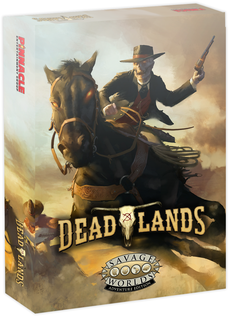 deadlands monsters Deadlands: The Weird West Boxed Set (SWADE)